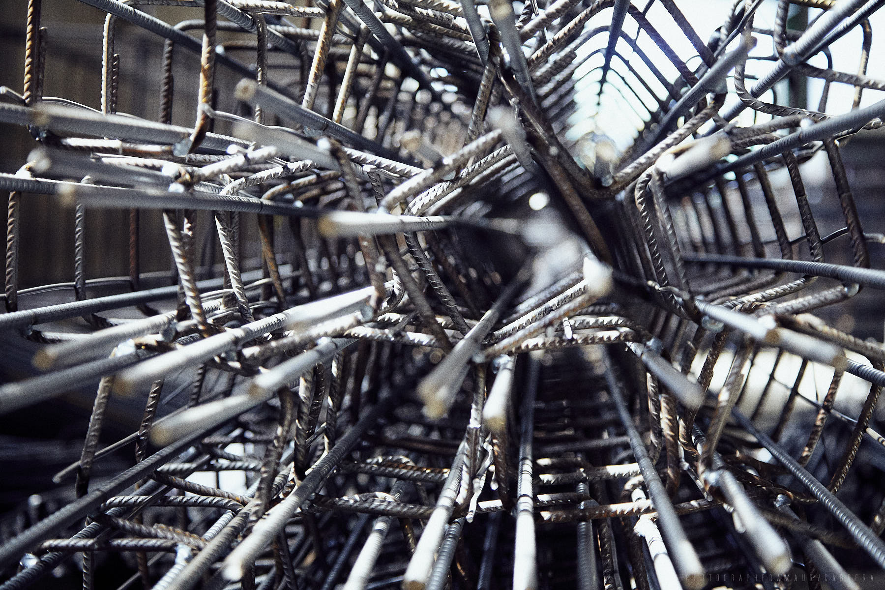 Foto de producto. Hierros. Empresa Hierros Alfonso, Zaragoza. Foto por Amaury Cabrera.